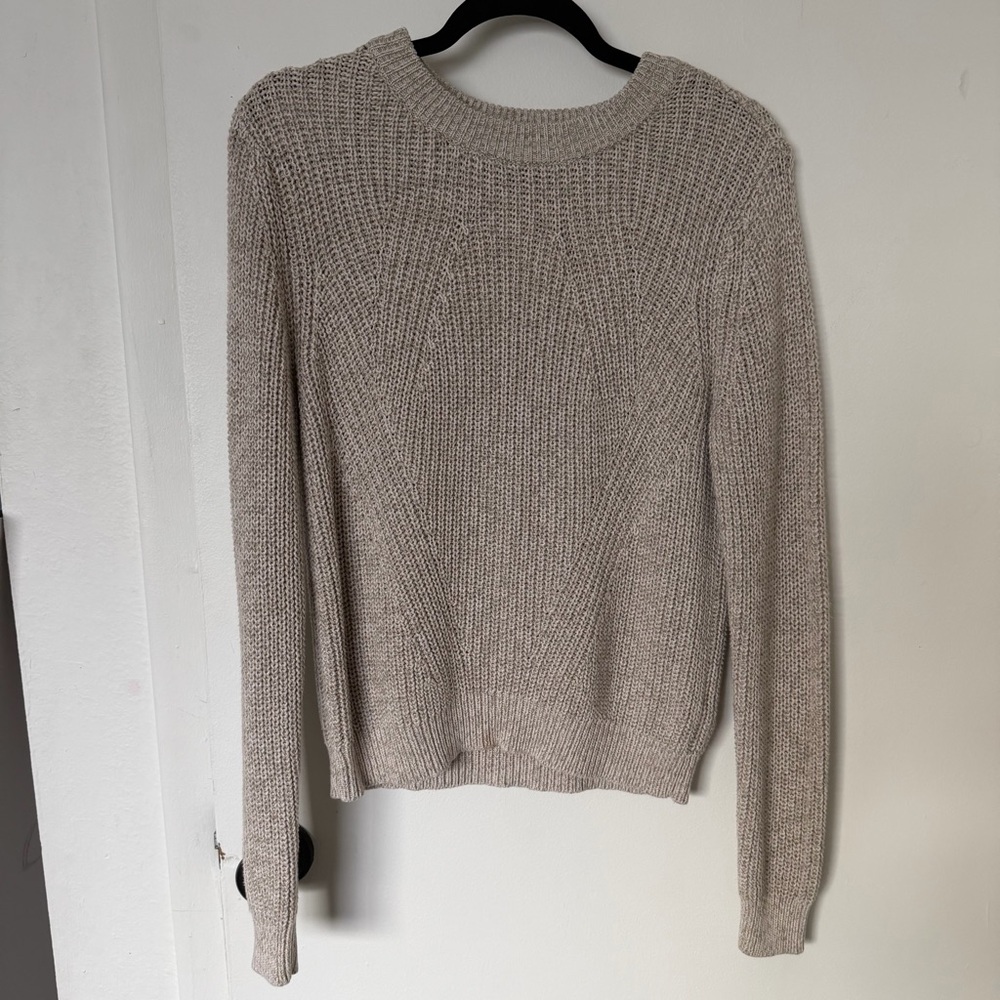 H&M Women's Beige Sweater Size Small